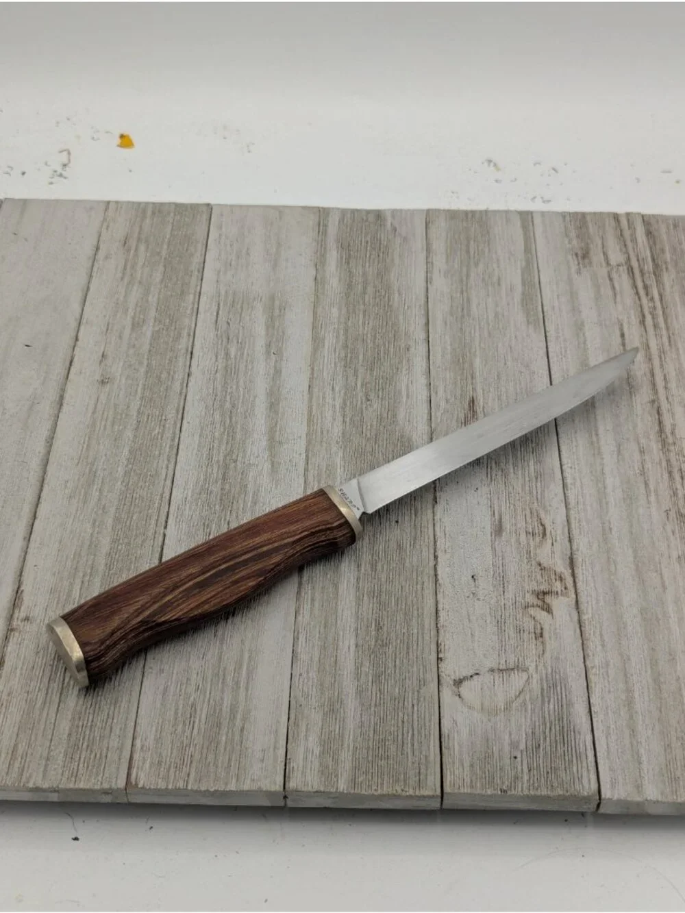 Vintage Sharp DF-60 Hunting Fishing Fillet fixed blade knife Japan 6